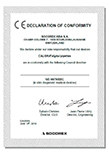 Calibra Digital CE Declaration Of Conformity Socorex Cover